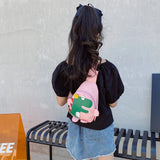 The Find Peaks Cute Dinosaur Backpack Casual Crossbody Bag