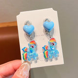 The Find Peak Kids Cute & Fun Cartoon Clip On Earrings