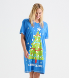 Little Blue House Light Sleeper Women Sleepshirt