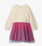 Hatley Falling Stars Sweater Tulle Dress