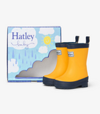 Hatley My 1st rain boot yellow & navy matte