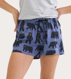 Little Blue House Wild Bears Women’s Sleep Shorts