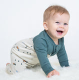 Silkberry Baby Bamboo Long Sleeve Romper WF4670