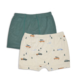 Silkberry Baby Bamboo Boys Boxer Shorts 2 Pack WF4680
