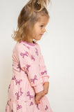 Silkberry Baby Fleece Tiered Dress WF4691
