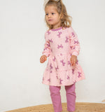 Silkberry Baby Fleece Tiered Dress WF4691