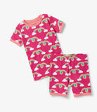 Hatley Rainbow Arch Short Pajama Set