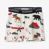 Little Blue house Gone Camping Boy's Boxers Briefs