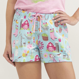 Little Blue House Country Living Women's Sleep Shorts