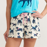 Little Blue House Bandana Labs Women's Sleep Shorts