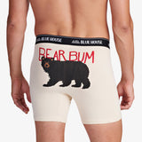 Little Blue House Bear Bum Men's Boxer Brief