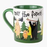 Little Blue House May the Forest be with You Ceramic Mug