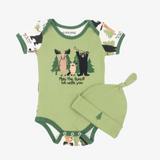 Little Blue House May the Forest be With You Baby Bodysuit & Hat