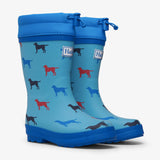 Hatley Friendly Labs Sherpa Lined Rainboots