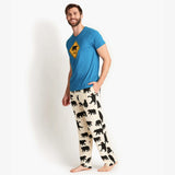 Little Blue House Black Bear Men's Pajama Pants