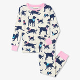 Little Blue House Bandana Labs Kids Pajama Set