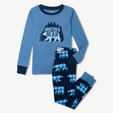 Little Blue House Brother Bear Kids Pajama Set