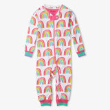 Hatley Pretty Rainbows Organic Cotton Coverall