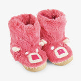 Little Blue House Kids Fuzzy Slouch Slippers