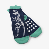 Little Blue House Glow Dinosaur Kids Animal Face Socks