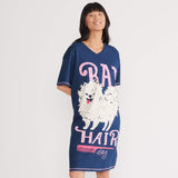 Little Blue House Doggy Bad Hair Day Women's Sleepshirt