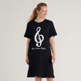 Little Blue House Musical Notes Sleep Shirt