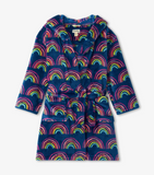 Hatley Rainbow Dreams Fleece Robe