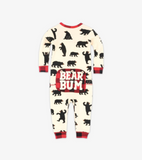 Black Bear Baby Union Suit