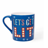 Little Blue House Get Lit Ceramic Mug