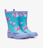 Hatley Doodle Butterflies Matte Rain Boots