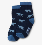 Little Blue House Brother Bear Kids Crew Socks