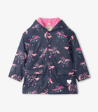 Hatley Pegasus Constellations Colour Changing Button-Up Rain Jacket