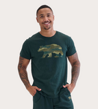 Little Blue House Camo Bear Heritage Men’s Tee