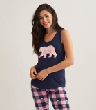 Little Blue House Mama Bear Women’s Pajama Tank