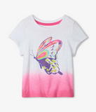 HATLEY BUTTERFLY  DIP DYE  GRAPHIC TEE