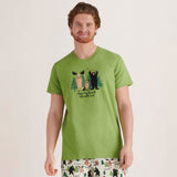 Little Blue House May The Forest Be With You Men's Tee