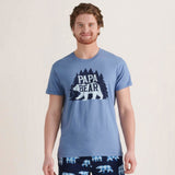 Little Blue House Woods Papa Bear Men's Tee