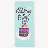 Little Blue House Baking Me Crazy Tea Towel