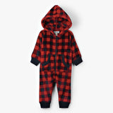 Baby Hooded Fleece Jumpsuit