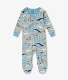 Hatley Arctic Animals Organic Cotton Footed Coverall