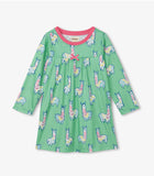 Hatley Adorable Alpacas Long Sleeve Nightdress