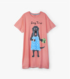 Little Blue House Dog Tired Women’s Sleepshirt