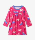 Hatley Dreamland Horses Long Sleeve Nightdress