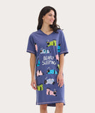 Little Blue House Bearly Sleeping Women’s Sleepshirt