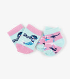 Little Blue House Sweet Mermaid 2-pack baby socks