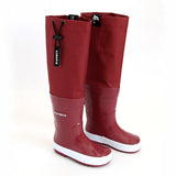 KidORCA Kids Rain Boots with Above Knee Waders Merlot