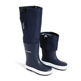 KidORCA Kids Rain Boots with Above Knee Waders Navy